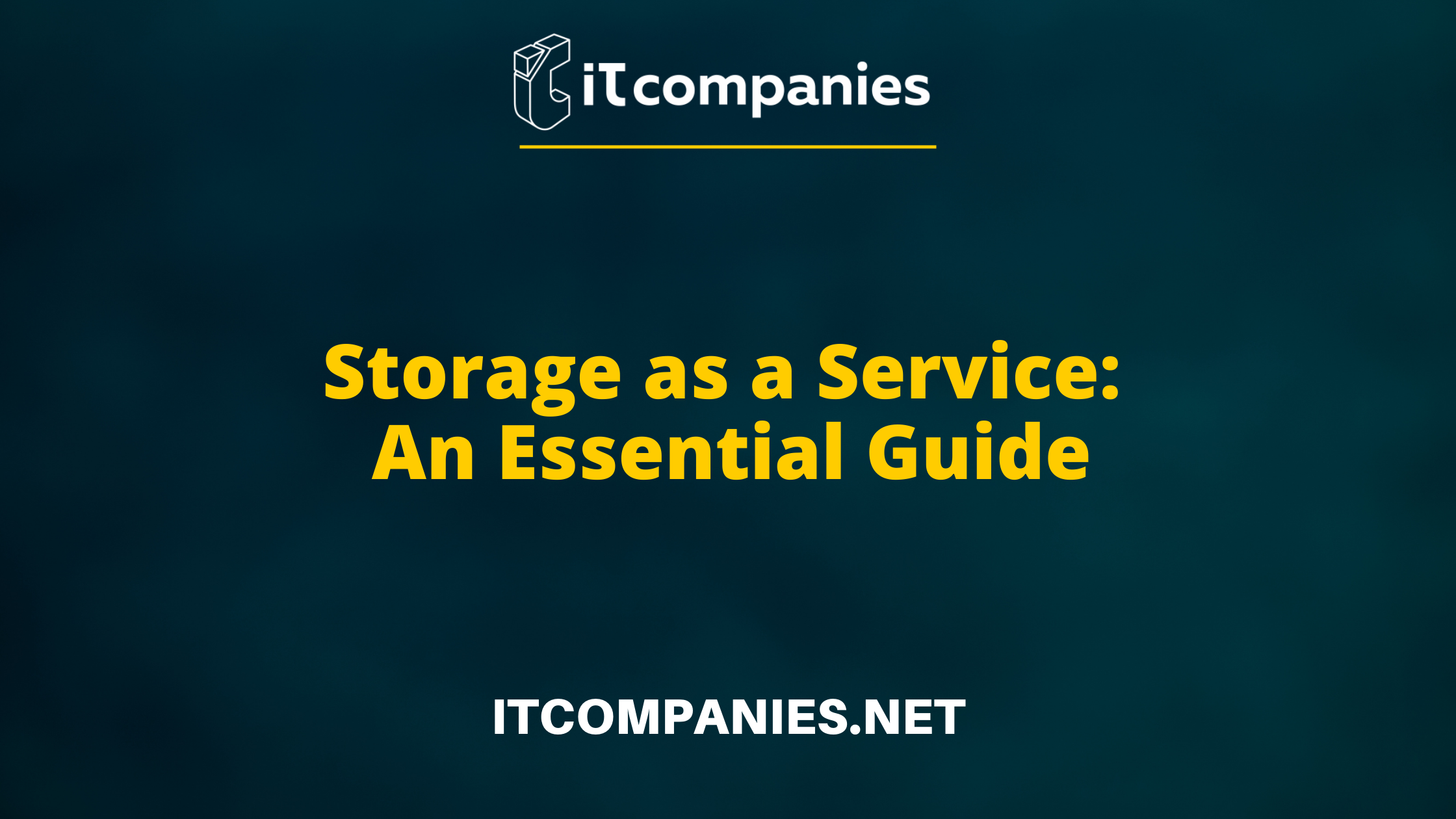 Storage As A Service Examples