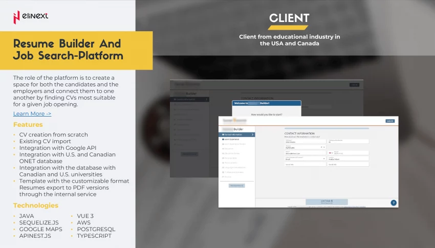 Resume Builder And Job Search-Platform Resume Builder And Job Search-Platform