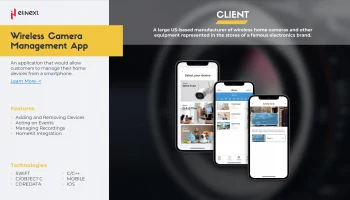 Wireless Camera Management App