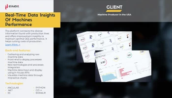 Real-Time Data Insights Of Machines Performance